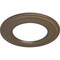 Ekena Millwork Bradford Classic Ceiling Medallion (Canopies up to 8 5/8"), 13"OD x 7 1/2"ID x 3/4"P, Warm Silver CM13BRWSS - alternate 3